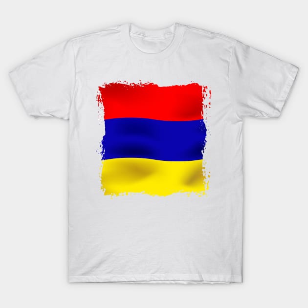 Armenian Flag T-Shirt by SASTRAVILA